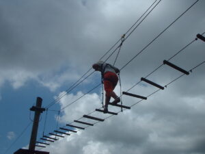 Arvorismo com Danny de Miranda