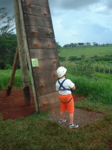 Arvorismo com Danny de Miranda