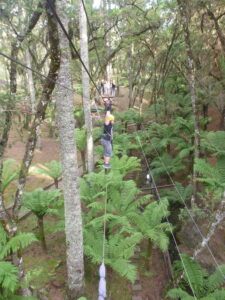 Arvorismo com Danny de Miranda