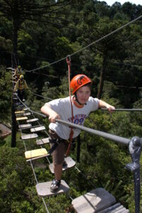 Arvorismo com Danny de Miranda