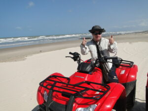 Quadriciclo com Danny de Miranda