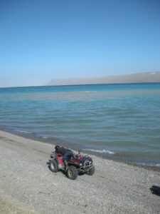 Quadriciclo com Danny de Miranda