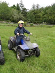 Quadriciclo com Danny de Miranda