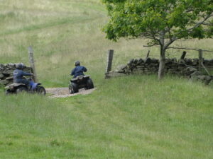 Quadriciclo com Danny de Miranda