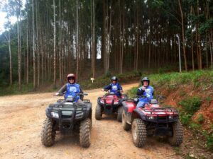 Quadriciclo com Danny de Miranda