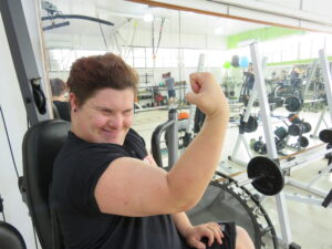 Musculação com Danny de Miranda