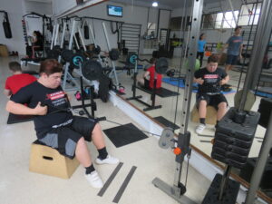 Musculação com Danny de Miranda