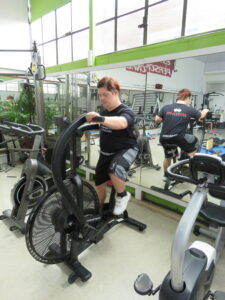 Musculação com Danny de Miranda