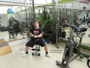 Musculação com Danny de Miranda