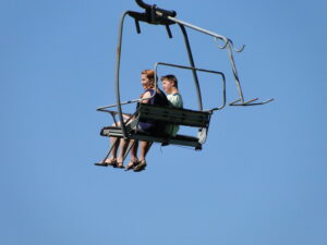 Tirolesa com Danny de Miranda