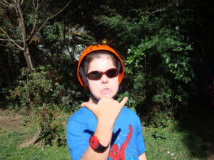 Tirolesa com Danny de Miranda