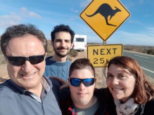Danny na Austrália