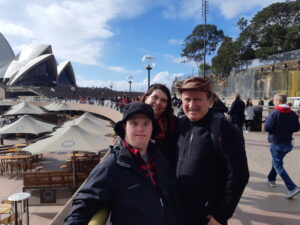Danny na Austrália