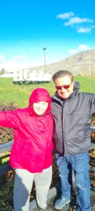 Danny em El Calafate, Argentina