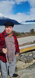 Danny em El Calafate, Argentina