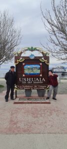 Danny em Ushuaia, Argentina