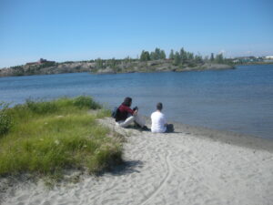 Danny em Yellowknife, Canadá