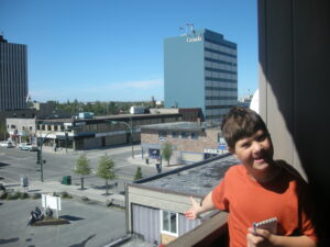 Danny em Edmonton, Canadá
