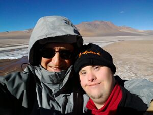 Danny em San Pedro de Atacama, Chile