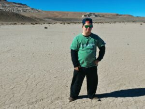 Danny em San Pedro de Atacama, Chile
