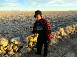 Danny em San Pedro de Atacama, Chile