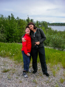 Danny em Yellowknife, Canadá