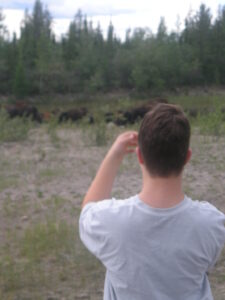 Danny em Yellowknife, Canadá